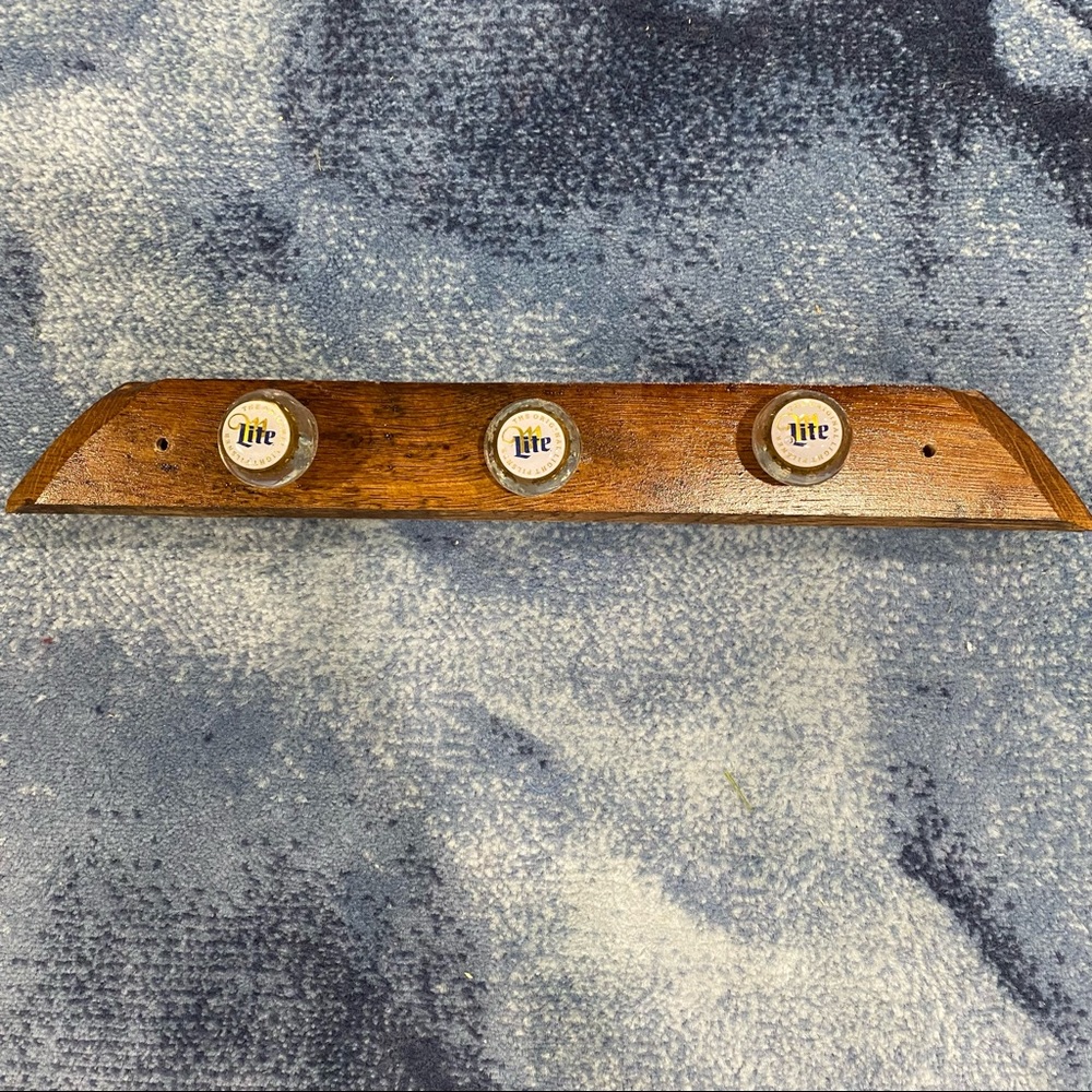 Kentucky bourbon barrel coat rack
